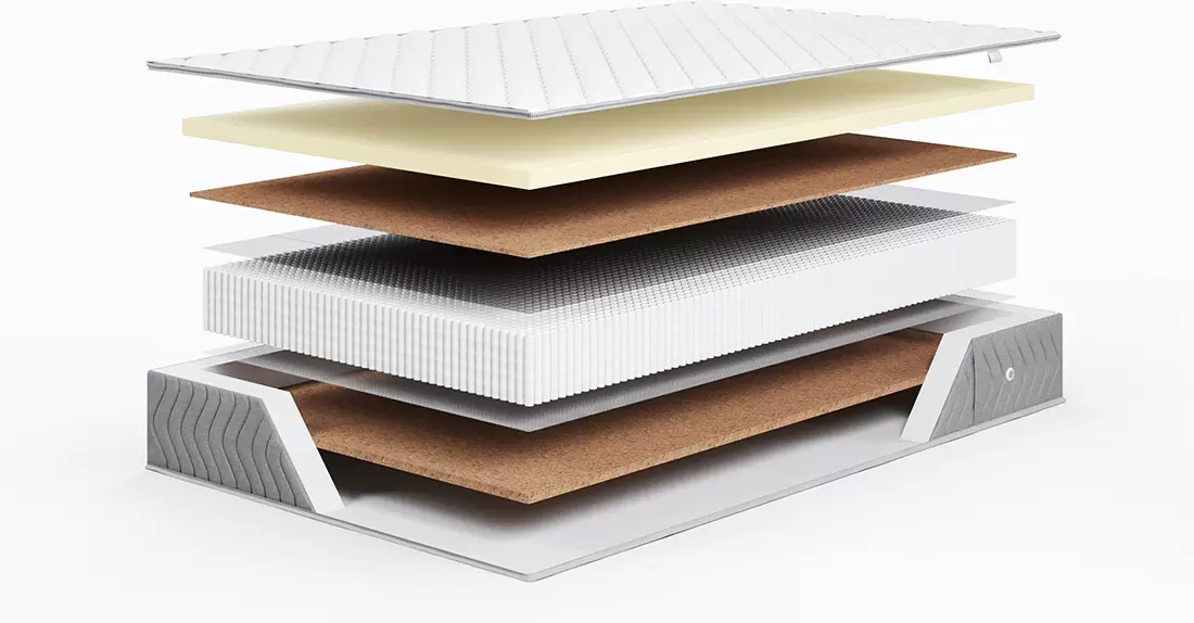 Матрас ЭОС Люкс Тип 41 110x195 жаккард Premium фото