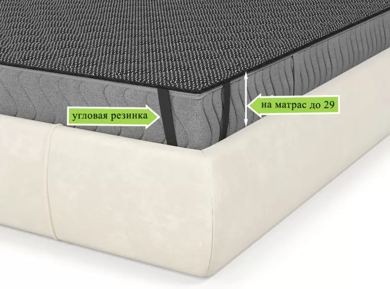 Наматрасник защитный ЭОС Тип Премиум 80x190 Black Edition фото