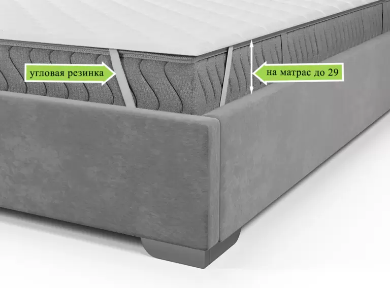 Наматрасник ЭОС Топп 4 160x190 бязь фото