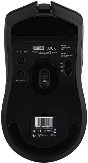 Игровая мышь Epomaker Click (черный) фото 6
