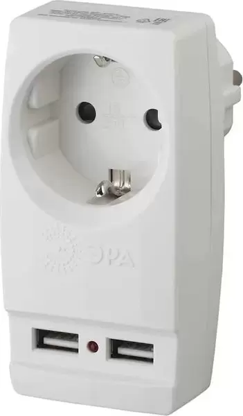 ЭРА SP-1e-USB-I / Б0027836 (слоновая кость)