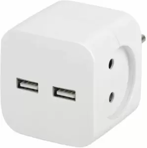 Разветвитель ЭРА SP-2-USB-W Б0049531 icon