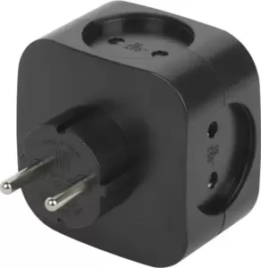 Разветвитель ЭРА SP-4-USB-B Б0049536 (черный) фото