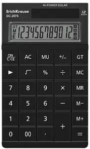 Бухгалтерский калькулятор Erich Krause DC-2675 Classic фото