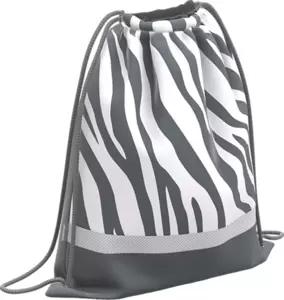 Мешок для обуви Erich Krause Light Grey Zebra 60420 фото