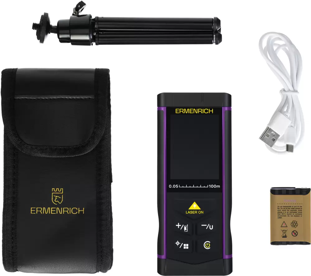 Лазерный дальномер Ermenrich PRO LR100 фото