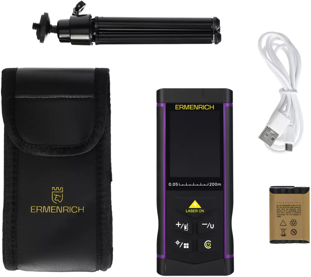 Лазерный дальномер Ermenrich PRO LR200 фото