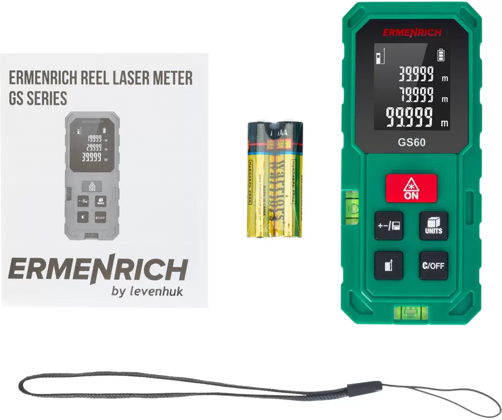 Лазерный дальномер Ermenrich Reel Plus GS60 фото