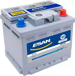 Аккумулятор ESAN 45 R+ низк. (45Ah) фото