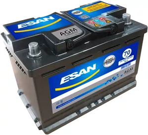 Аккумулятор ESAN AGM 70 R+ (70Ah) фото