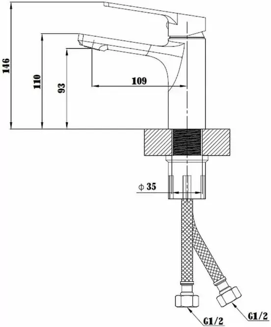 Смеситель Esko Singapore White SI 26 фото