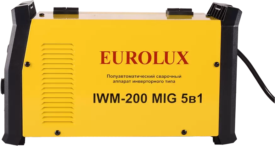 Сварочный инвертор Eurolux IWM-200 MIG 5в1 65/180 фото