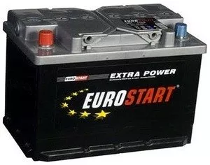 Аккумулятор EuroStart 6СТ-55 L (55Ah) фото