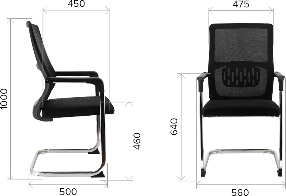Офисное кресло Everprof EP-510 CF (черный) фото