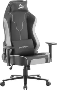 Кресло геймерское Everprof Rapid (экокожа черный/серый) фото
