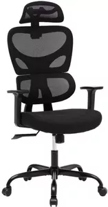 Кресло Everprof Skill (сетка, черный) фото