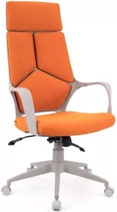 Кресло Everprof Trio Grey TM (ткань, оранжевый) фото