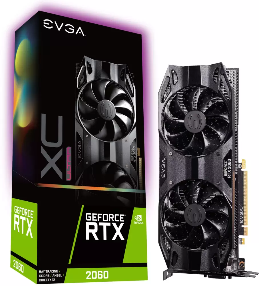Видеокарта EVGA GeForce RTX 2060 KO Gaming 6GB GDDR6 06G-P4-2066-KR фото 6