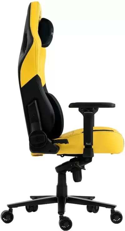 Игровое кресло Evolution Nomad PRO Cyberpunk Bloodhound (черный/желтый) фото