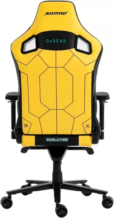 Игровое кресло Evolution Nomad PRO Cyberpunk Core (черный/желтый) фото