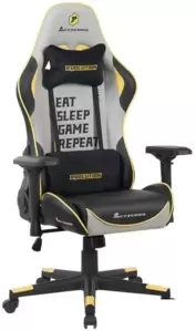 Игровое кресло Evolution Tactic PRO Special edition D2 (черный/серый/желтый) фото