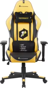 Игровое кресло Evolution Tactic PRO Special edition D4 (черный/желтый) фото