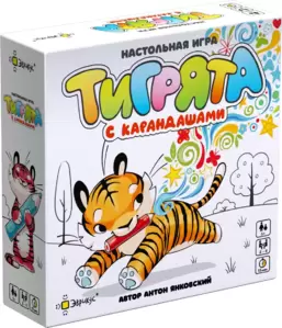 Настольная игра Эврикус Тигрята с карандашами BG-17043 фото