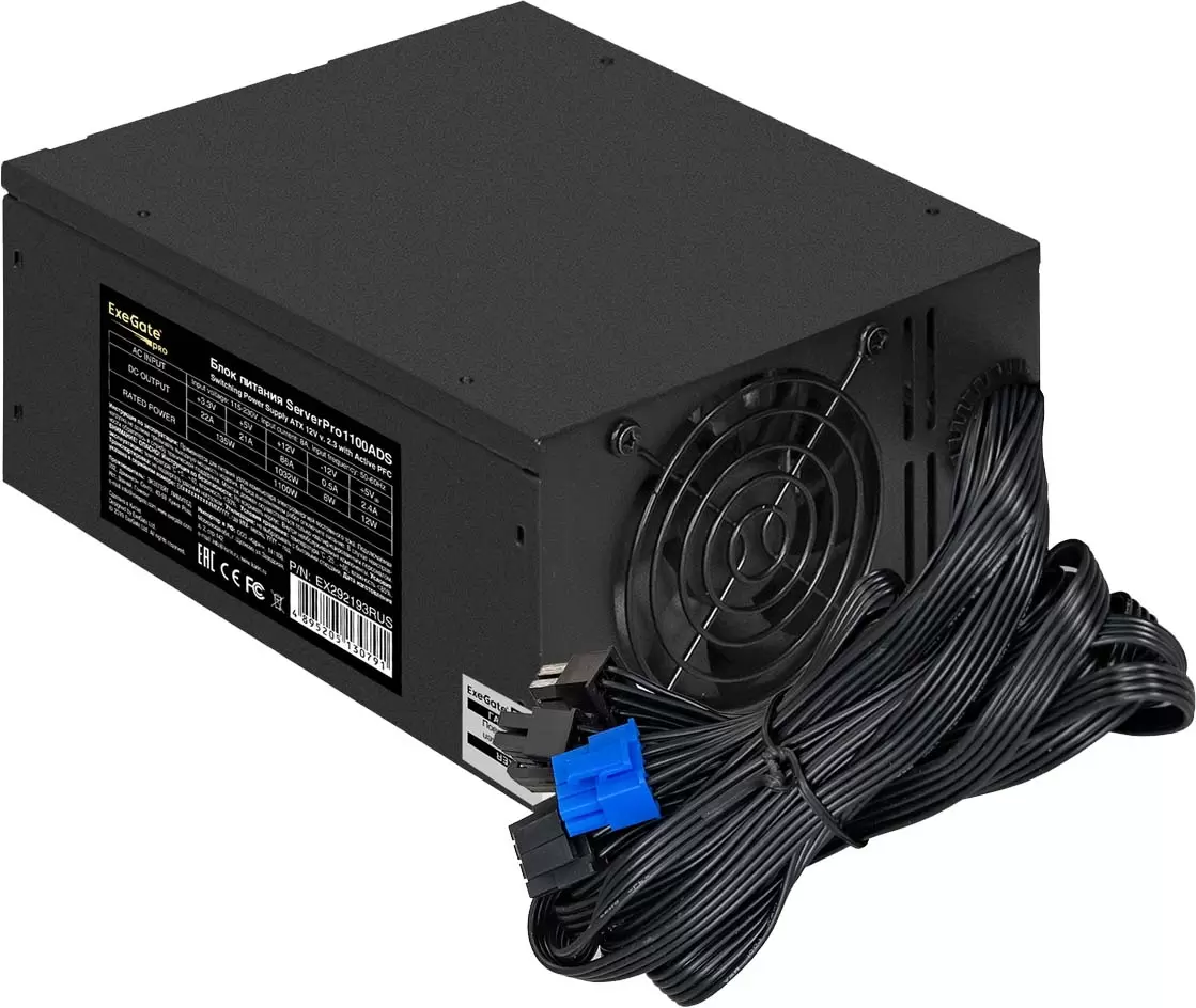 ExeGate 1100W PRO-1100ADS EX292193RUS
