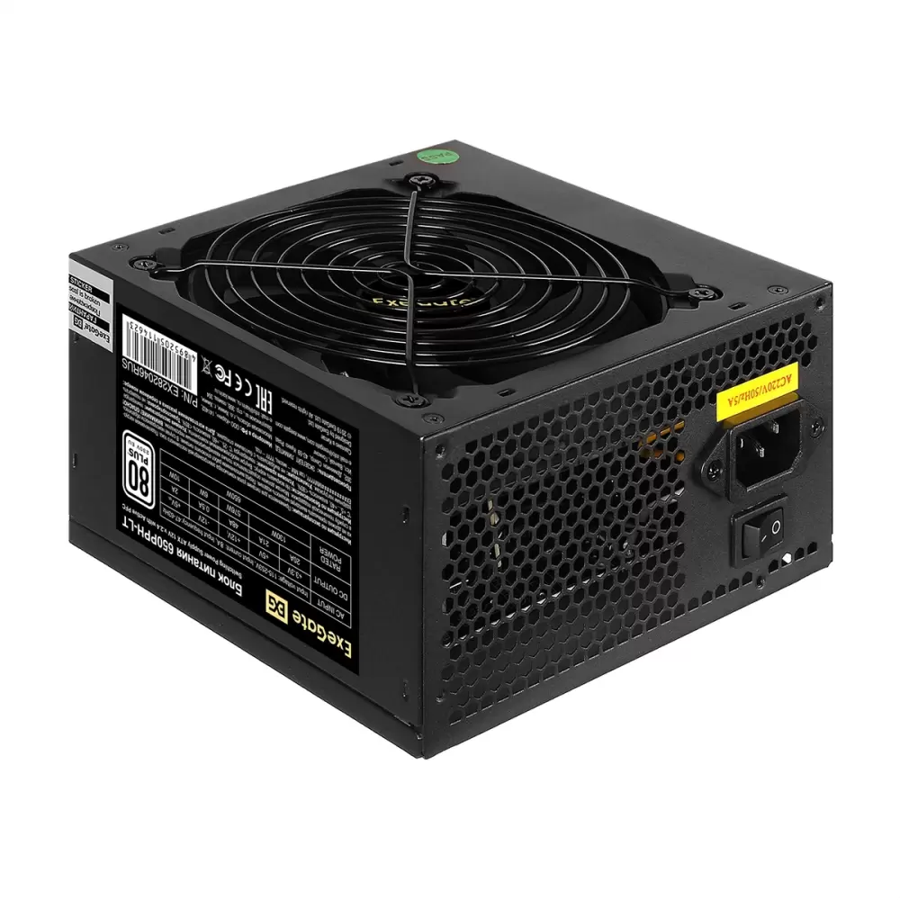 Блок питания ExeGate 650W 650PPH-LT-OEM EX282046RUS-OEM фото 2