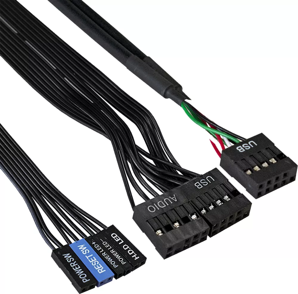 Корпус ExeGate BAA-105-01-UNS350 350W Black EX299174RUS фото