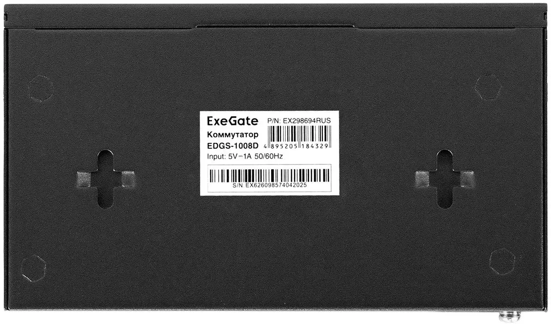Неуправляемый коммутатор ExeGate EDGS-1008D фото