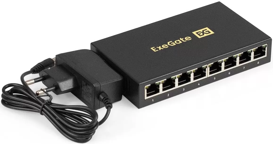 Неуправляемый коммутатор ExeGate EDGS-1008D фото