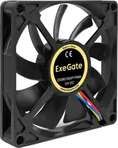 Вентилятор для корпуса ExeGate EX08015S4P-PWM фото