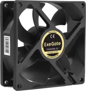 Вентилятор для корпуса ExeGate EX09225BL-EC фото