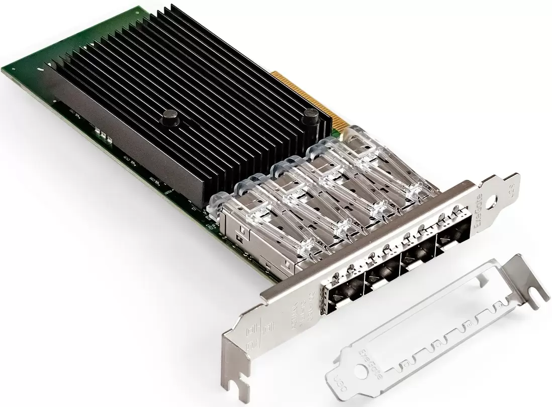Сетевая карта ExeGate EXE-X710-4SFP+ фото