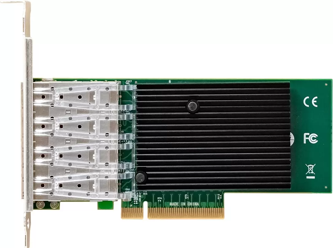 Сетевая карта ExeGate EXE-X710-4SFP+ фото