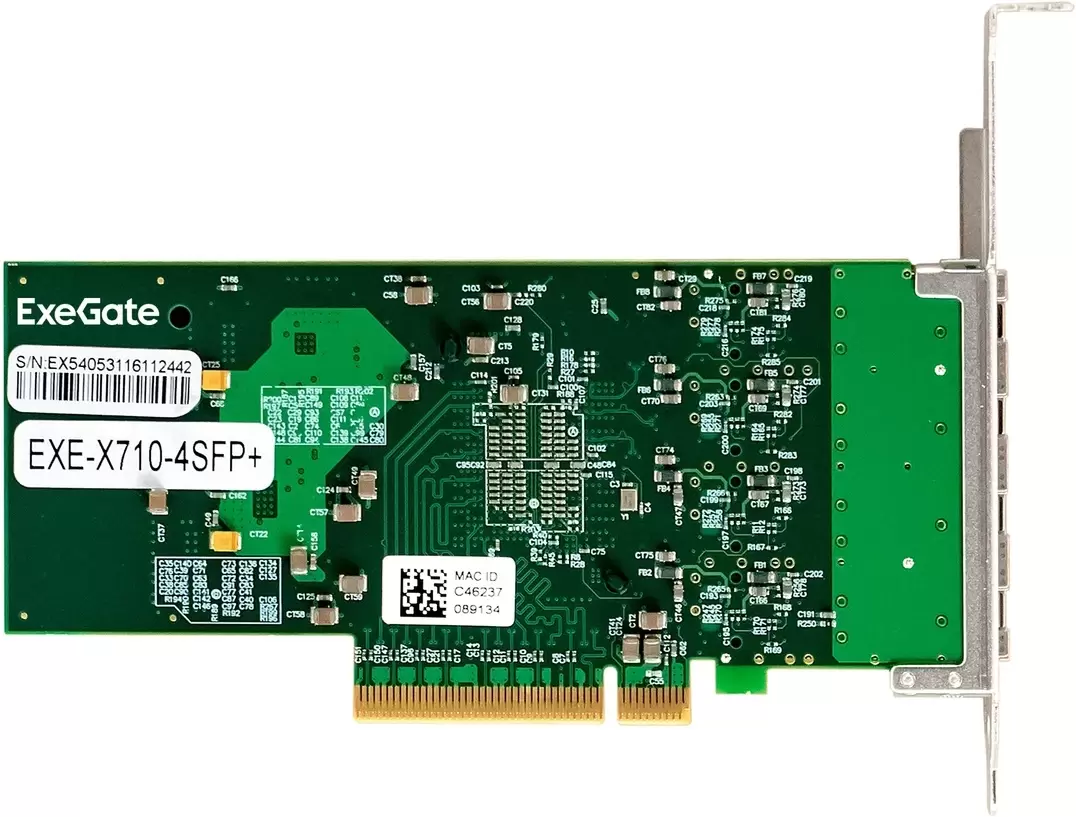 Сетевая карта ExeGate EXE-X710-4SFP+ фото