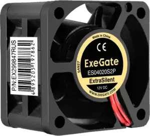 Вентилятор для корпуса ExeGate ExtraSilent ES04020S2P фото