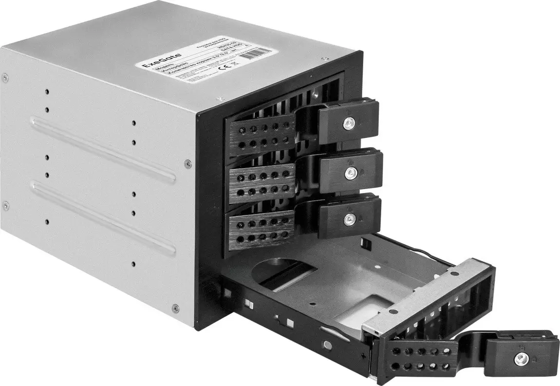 Бокс для накопителей 2.5&#34; и 3.5&#34; ExeGate HS435-02 фото