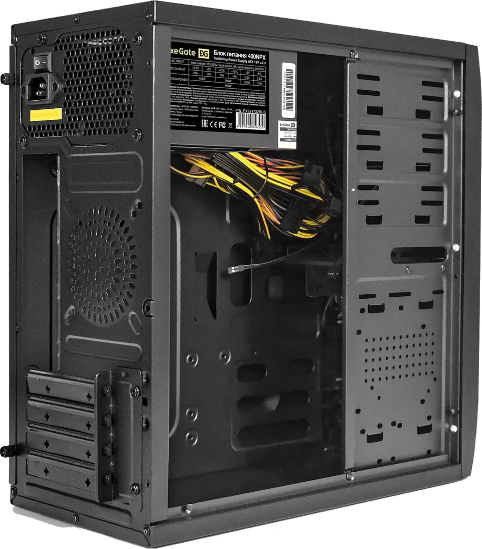 Корпус Exegate mEVO-7807-XP400 EX296388RUS фото