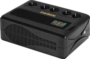 Источник бесперебойного питания ExeGate NEO Smart BU-800.LCD.AVR.5SH EX295685RUS фото