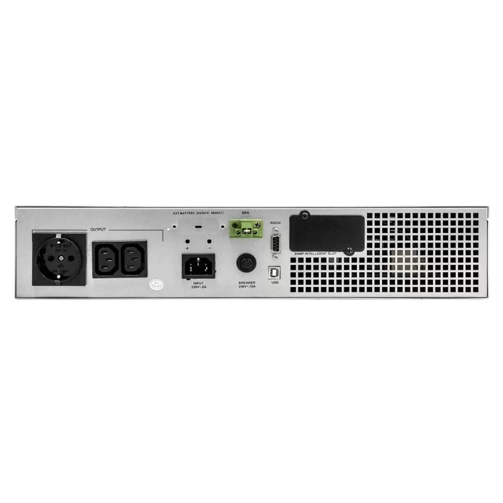 Источник бесперебойного питания ExeGate PowerExpert ULS-1000.LCD.AVR.1SH.2C13.USB.RS232.SNMP.2U фото 3