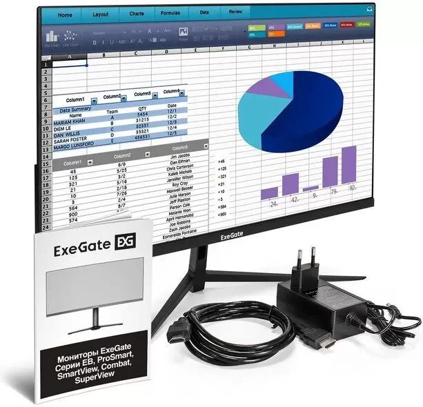 Монитор ExeGate ProSmart EH2407A EX299033RUS фото