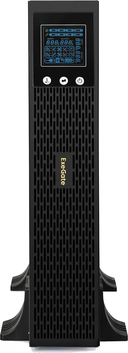 Источник бесперебойного питания ExeGate SinePower UHB-1000.LCD.AVR.1SH.4C13.RJ.USB.2U EX293051RUS фото 3