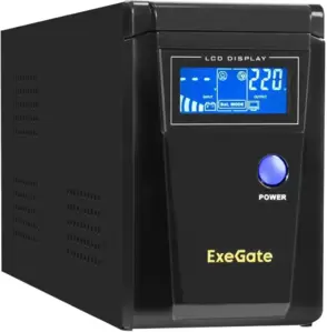 Источник бесперебойного питания ExeGate SineTower SN-600.LCD.AVR.2SH EX295980RUS фото