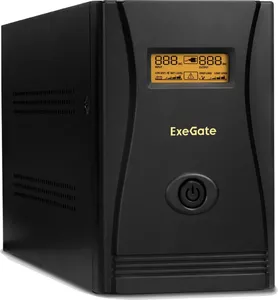 Источник бесперебойного питания ExeGate SpecialPro Smart LLB-1000.LCD.AVR.C13.RJ.USB фото