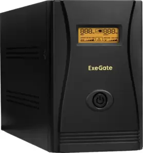 Источник бесперебойного питания ExeGate SpecialPro Smart LLB-1200.LCD.AVR.EURO.RJ.USB фото