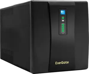Источник бесперебойного питания ExeGate SpecialPro UNB-1200.LED.AVR.EURO.RJ EP285491RUS фото