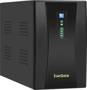 Источник бесперебойного питания ExeGate SpecialPro UNB-2000.LED.AVR.2SH.RJ.USB EX292609RUS фото