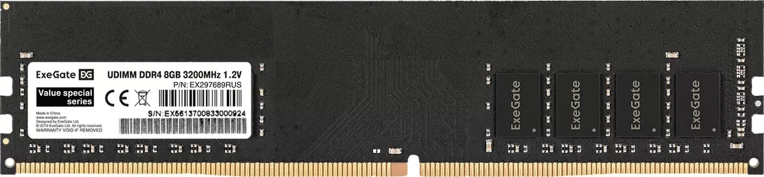 ExeGate Value Special DIMM DDR4 16GB 3200MHz EX297690RUS
